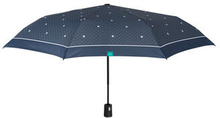 Paraply mini monogram 98 cm glasfiber mørkeblå