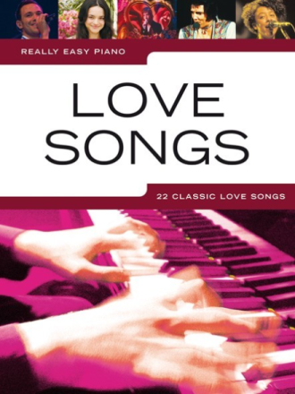 Really Easy Piano: Love Songs nodebog