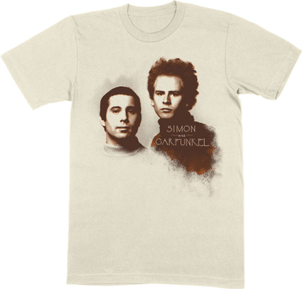 Simon & Garfunkel: Unisex T-Shirt/Faces (Medium)