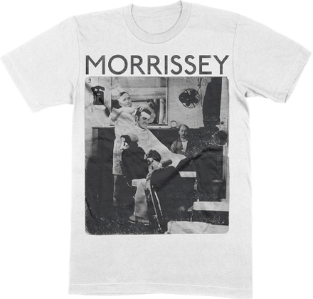 Morrissey: Unisex T-Shirt/Barber Shop (X-Large)