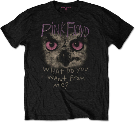 Pink Floyd: Unisex T-Shirt/Owl - WDYWFM? (Small)