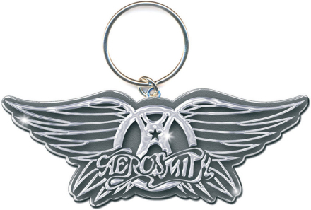 Aerosmith: Keychain/Wings Logo (Enamel In-fill)