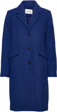 Pamela Coat Outerwear Coats Winter Coats Blå Modström*Betinget Tilbud