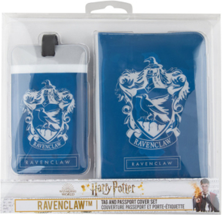 Harry Potter: Tag + Passport cover SET Ravenclaw