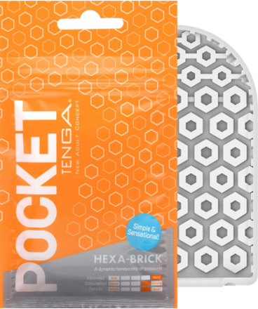 Tenga: Pocket Stroker, Hexa-Brick