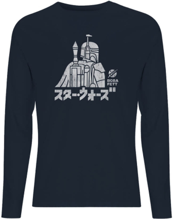 Star Wars Kana Boba Fett Unisex Long Sleeve T-Shirt - Navy - M - Navy
