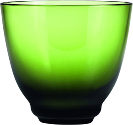 Flow Vandglas 35 Cl Home Tableware Glass Drinking Glass Green Holmegaard