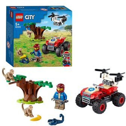 Lego city 60300 wildlife rescue atv