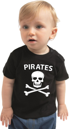 Piraten verkleedkleding shirt zwart voor peuters