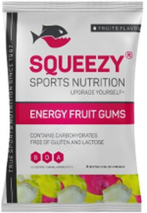 Squeezy Energy Piraya Fruit Gum Fruktsmak, 100 gram