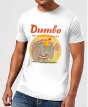 Disney Dumbo Flying Elephant Men's T-Shirt - White - M - White