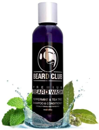 Shampoo til Skæg Beard Wash 100 % naturlig (125 ml) (OUTLET A+)