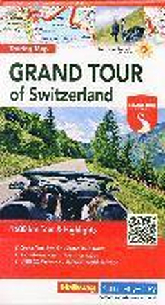 Switzerland the Grand Tour Touring map