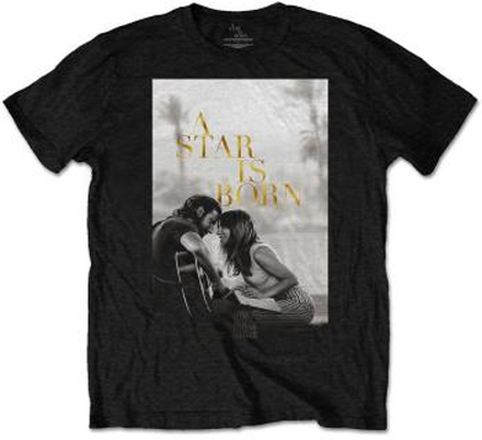 A Star Is Born: Unisex T-Shirt/Jack & Ally Movie Poster (Medium)