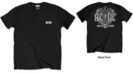 AC/DC: Unisex T-Shirt/Black Ice (Back Print/Retail Pack) (X-Large)