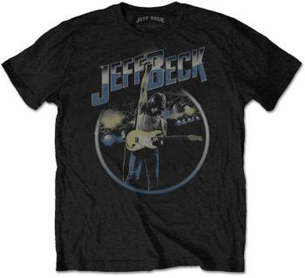 Jeff Beck: Unisex T-Shirt/Circle Stage (X-Large)