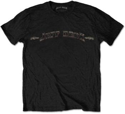 Jeff Beck: Unisex T-Shirt/Vintage Logo (X-Large)