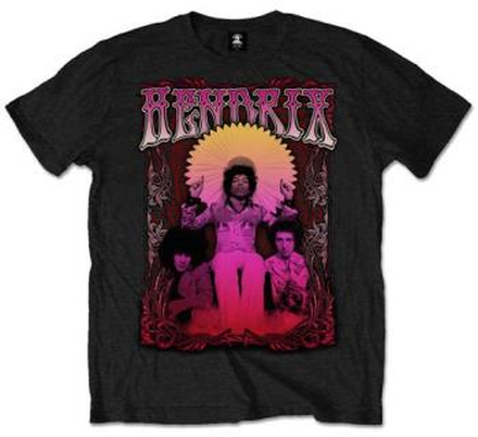 Jimi Hendrix: Unisex T-Shirt/Ferris Wheel (Small)