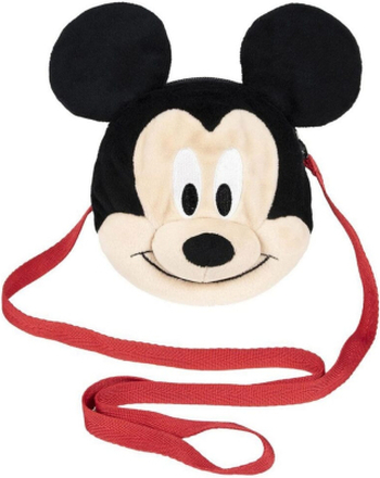 Skuldertaske 3D Mickey Mouse black (18,9 x 21 x 6 cm)