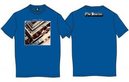 The Beatles: Unisex T-Shirt/Please Please Me Gold (Foiled) (Large)