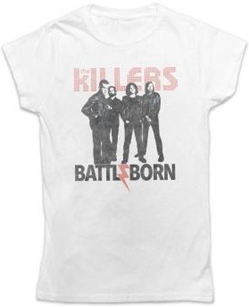 The Killers: Ladies T-Shirt/Battle Born (Medium)