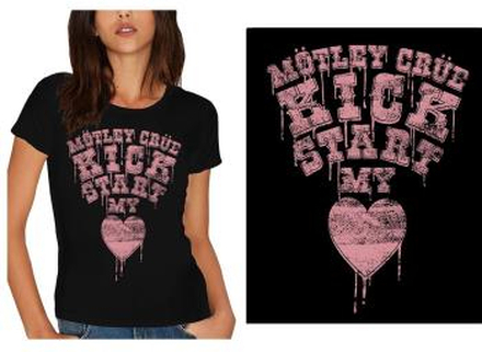 Mötley Crue: Ladies T-Shirt/Kick Start My Heart (Small)