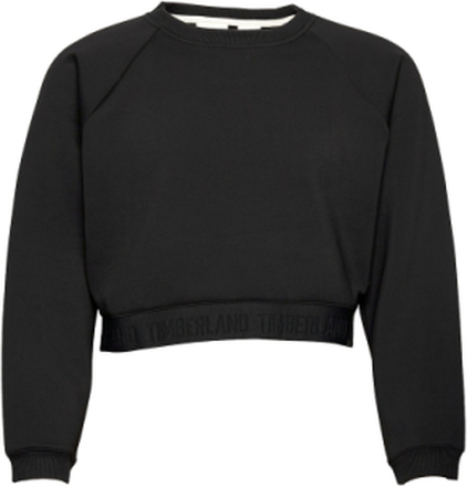 Spacer Knit Sweat Tops Sweatshirts & Hoodies Sweatshirts Black Timberland