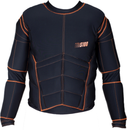 Exel S100 Protection Shirt Black/Orange JR 130 cl