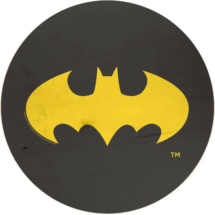 Decorsome x DC Batman Wooden Side Table - Silver