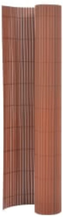 vidaXL Insynsskydd 110x300 cm brun