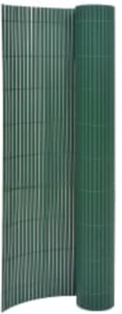 vidaXL Dobbelsidet hagegjerde 110x500 cm grønn