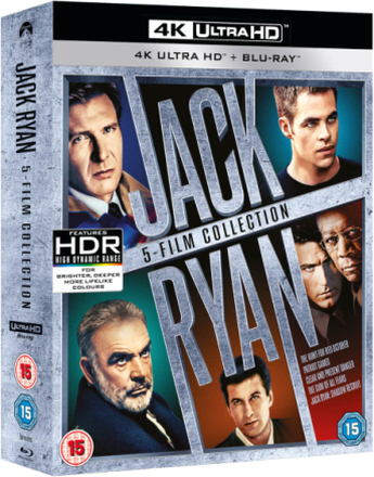 Jack Ryan Boxset (5 Films) - 4K Ultra HD