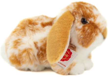 Teddy HERMANN ®Widder kanin lys brun-hvid broget, 23 cm
