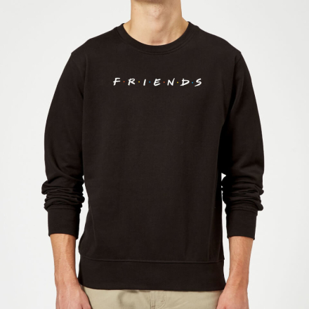 Friends Logo Contrast Sweatshirt - Black - XXL