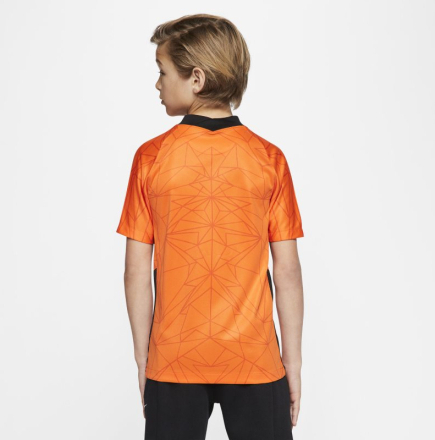 Netherlands 2020 Stadium Home Older Kids' Football Shirt - Orange