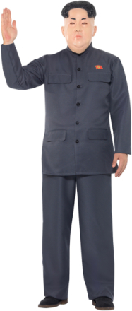 Kim Jong-un Inspirert Kostyme - Strl M