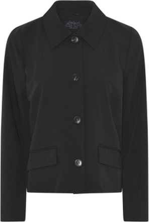 Black Soulmate Anette 1 Jacket Blazer With Collar - Black Jackets