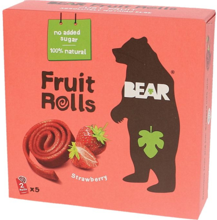 Bear Fruktrullar Jordgubbe