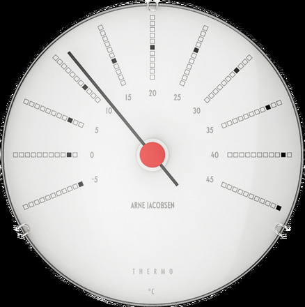 Termometer Bankers, Ø12 cm