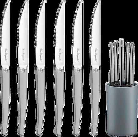 Grillknivar Jet i knivblock 6-Pack