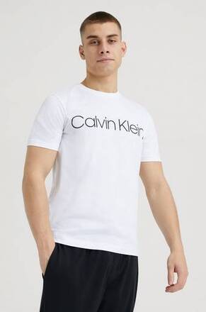 Calvin Klein T-Shirt Cotton Front Logo T-shirt Hvit