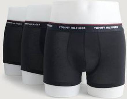 Tommy Hilfiger Underbukser Premium Essentials Cotton Stretch Trunk 3-pk Svart