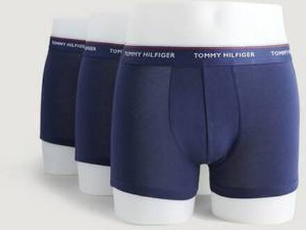 Tommy Hilfiger Underbukser Premium Essentials Cotton Stretch Trunk 3-pk Blå