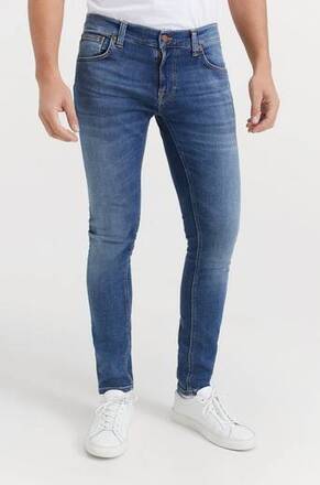 Nudie Jeans Jeans Tight Terry Steel Navy Blå