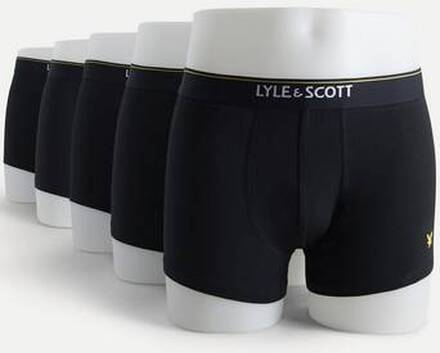 Lyle & Scott Boxershorts Jackson 5-pk trunk Svart