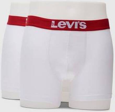 Levi's 2-Pack Boxerkalsonger Levi's Men Solid Basic Boxer 2P Vit