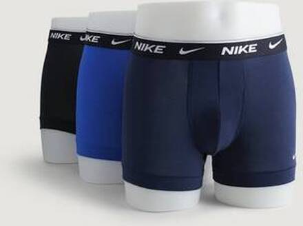 Nike Boxershorts Everyday Cotton Stretch Trunk 3-pk Blå