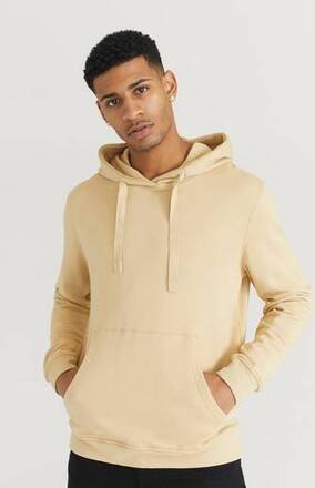 Resteröds Hettegenser Hoodie Bamboo Beige