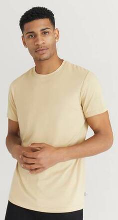 Resteröds T-shirt R-neck Tee Bamboo Beige