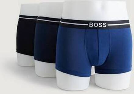 BOSS 3-Pack Boxerkalsonger Trunk Organic Cotton Multi